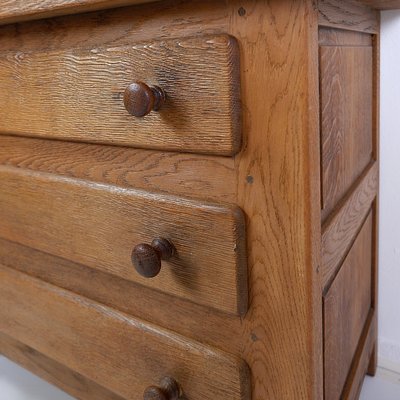 Brutalist Oak Chest of Drawers, 1960s-NYF-2018971