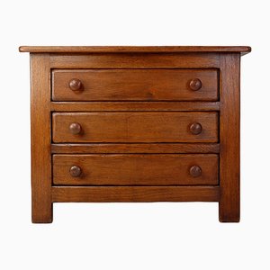 Brutalist Oak Chest of Drawers, 1960s-NYF-2018978