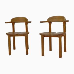 Brutalist Opus Chairs by Erwin Berghammer for Team 7, Austria, 1980s, Set of 2-VRE-1785826