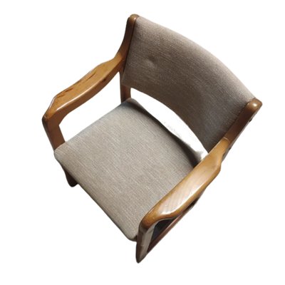 Brutalist Pine Chairs, Set of 4-TCS-1702563