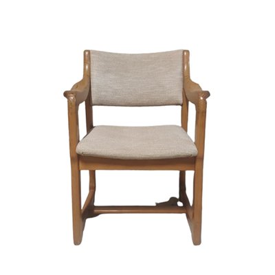 Brutalist Pine Chairs, Set of 4-TCS-1702563