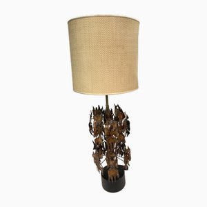 Brutalist Sculpture Lamp, 1960s-VRR-1719454