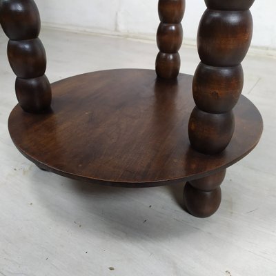 Brutalist Side Table attributed to Charles Dudouyt, 1930s-EAD-1821075