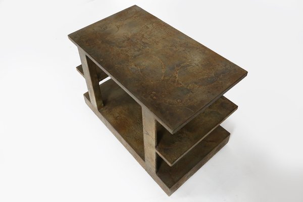 Brutalist Side Table or Television Table by Pia Manu, 1970s-UAK-875920