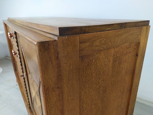 Brutalist Sideboard by Charles Dudouyt, 1940s-EAD-1383334