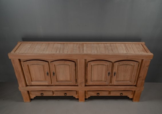 Brutalist Sideboard in Oak Wood, 1963-VLO-2031337