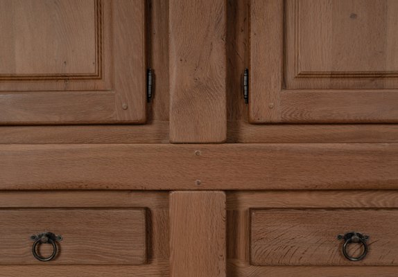 Brutalist Sideboard in Oak Wood, 1963-VLO-2031337