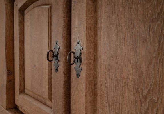 Brutalist Sideboard in Oak Wood, 1963-VLO-2031337