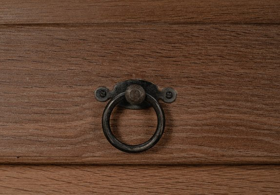 Brutalist Sideboard in Oak Wood, 1963-VLO-2031337