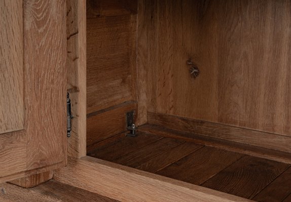 Brutalist Sideboard in Oak Wood, 1963-VLO-2031337