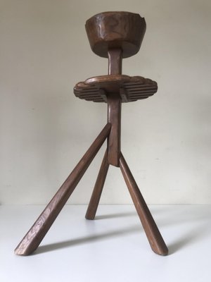 Brutalist Stool, 1960s-NER-1355040