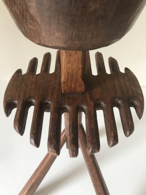 Brutalist Stool, 1960s-NER-1355040