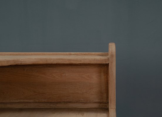 Brutalist Table in Oak Wood, 1963-VLO-2031348