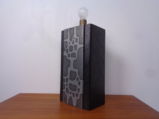 Brutalist Table Lamp from Temde, Switzerland, 1960s-RDW-1797033