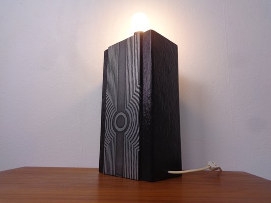 Brutalist Table Lamp from Temde, Switzerland, 1960s-RDW-1797033