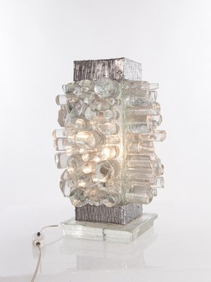 Brutalist Table Lamp in the Style of Poliarte, 1960s-DEK-932384