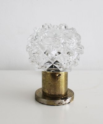 Brutalist Table Lamps Nicknamed the Crystals by Kamenicky Senov Manufacturer for Kamenický Šenov, 1970s, Set of 2-BAR-2032306