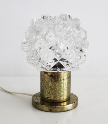 Brutalist Table Lamps Nicknamed the Crystals by Kamenicky Senov Manufacturer for Kamenický Šenov, 1970s, Set of 2-BAR-2032306