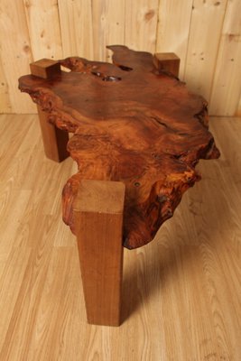 Brutalist Tree Trunk Coffee Table-KMQ-1098300