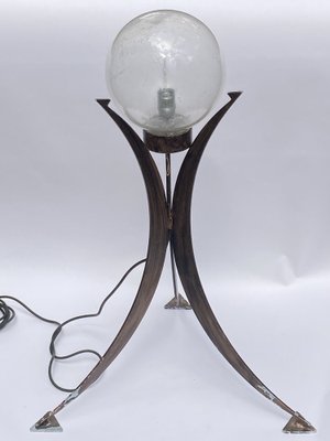 Brutalist Tripod Floor Lamp, Germany, 1970s-BHG-1007472