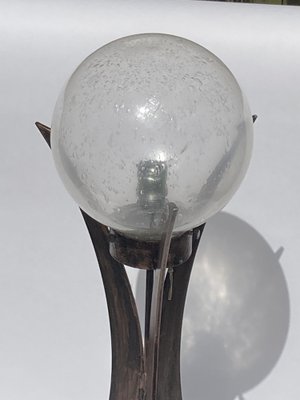 Brutalist Tripod Floor Lamp, Germany, 1970s-BHG-1007472