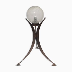 Brutalist Tripod Floor Lamp, Germany, 1970s-BHG-1007472