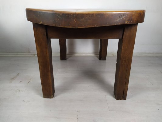 Brutalist Walnut Dining Table-EAD-1716643