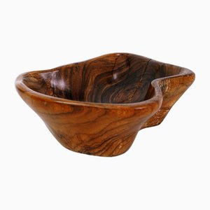 Brutalist Wooden Bowl in the style of Alexandre Noll-NYF-2019144