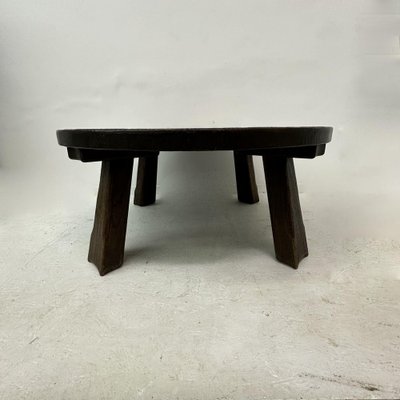 Brutalist Wooden Coffee Table, 1970s-BGP-1797672