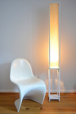 Brutalistic Floor Lamp in Glass Fiber, 1970s-OV-1273556