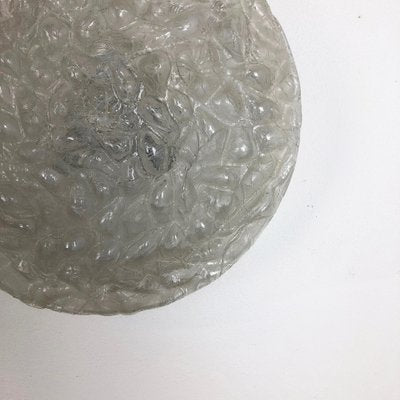 Bubble Glass and Metal Wall Light from Doria Lights, 1970s, Germany-QZ-1053140