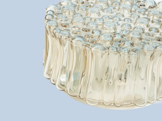 Bubble Glass Ceiling Lamp from Glashütte Limburg, 1960s-GPP-742197