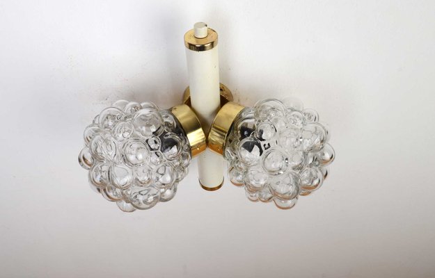 Bubble Glass Ceiling Light from Kamenicky Senov, 1960s-VHD-748776