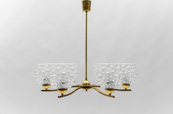 Bubble Glass Chandelier by Helena Tynell, Germany, 1960s-KQB-1817977