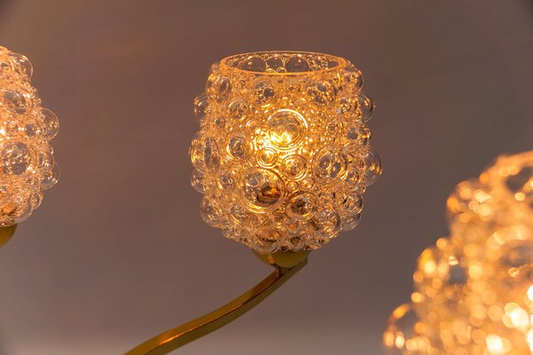 Bubble Glass Chandelier by Helena Tynell, Germany, 1960s-KQB-1817977