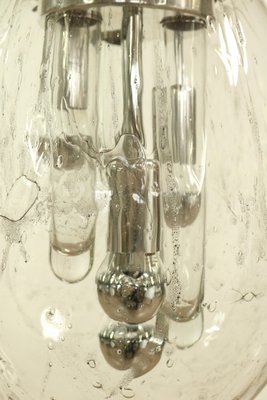 Bubble Glass Egg Pendant Lamp from Doria Leuchten, 1960s-FUP-639384