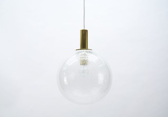 Bubble Glass Globe Ceiling Lamp from Doria Leuchten, Germany, 1960s-KQB-1169755