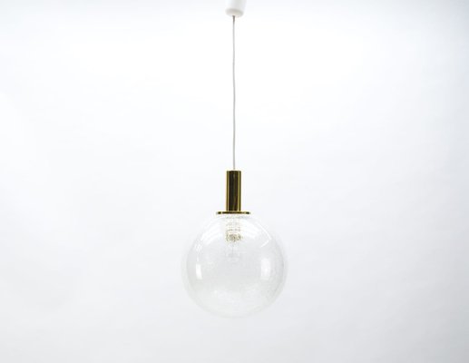 Bubble Glass Globe Ceiling Lamp from Doria Leuchten, Germany, 1960s-KQB-1169755