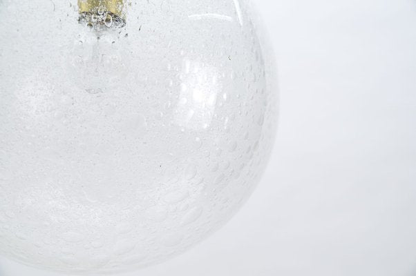 Bubble Glass Globe Ceiling Lamp from Doria Leuchten, Germany, 1960s-KQB-1169755