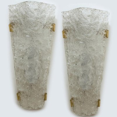 Bubble Murano Glass Sconces or Wall Sconces, 1960s, Set of 2-VDW-1422393