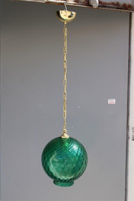 Bubble Pendant Light in Murano Glass attributed to Venini, 1950s-EH-1407414