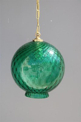 Bubble Pendant Light in Murano Glass attributed to Venini, 1950s-EH-1407414