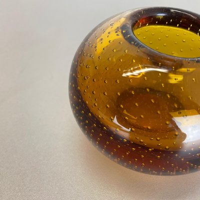 Bubble Structure Bowls or Ashtrays in Murano Glass, Italy, 1970s, Set of 2-QZ-1448598