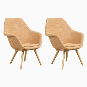 Bucket Armchairs by Miroslav Navratil, 1960s, Set of 2-FWY-827922