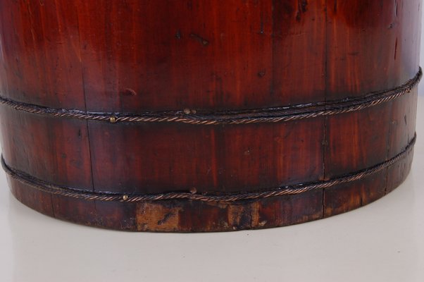 Bucket with Wooden Lid, 1940s-XSG-1016490