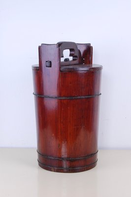 Bucket with Wooden Lid, 1940s-XSG-1016490