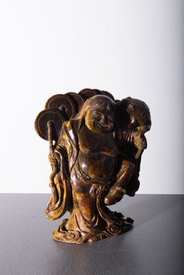 Budai Buddha Wood Carving, 1900-RCE-2032313