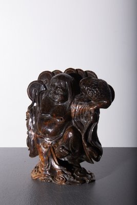 Budai Buddha Wood Carving, 1900-RCE-2032313