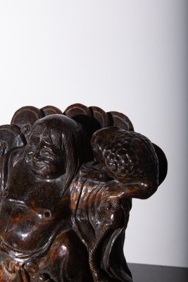 Budai Buddha Wood Carving, 1900-RCE-2032313