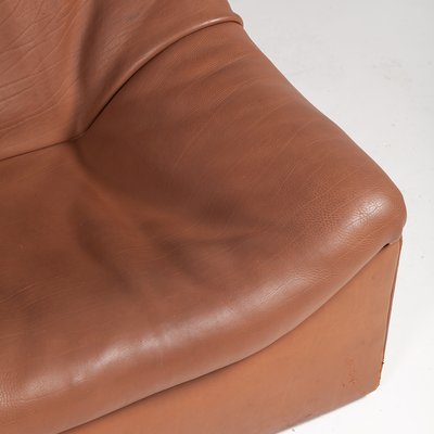 Buffalo Leather DS-46 Lounge Chairs from De Sede, 1970s, Set of 2-QVY-957239